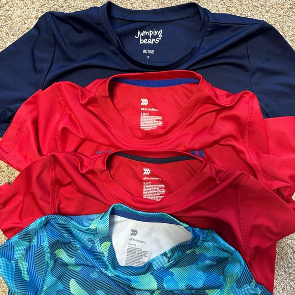 Boys size small 6/7 athletic tops shorts swim old navy cat & jack - Picture 3 of 5